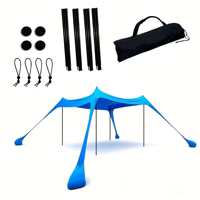 Blue Beach Canopy (6-8 Pax)